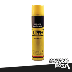 Pack Oferta Clipper 4 Encendedores + Gas Universal 300 ml.