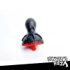 Waxmaid Octopus Carb Cap Negro Rojo