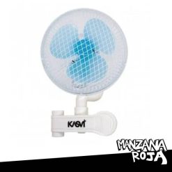 Ventilador con Pinza Clip Fan Oscilante Kasvi 22cm/20W