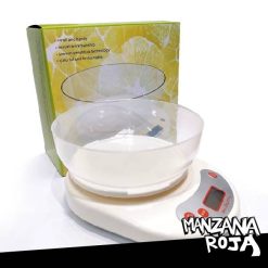 Pesa Gramera Blanca con Bowl